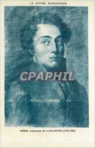 Cartes postales La Savoie Touristique Alphonse de Lamartine