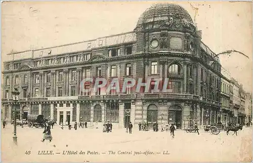 Cartes postales Lille L'Hotel des Postes
