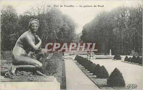 Cartes postales Parc de Versailles Le Parterre du Nord