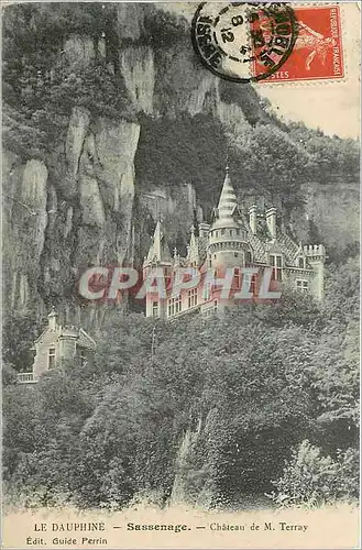 Cartes postales Le Dauphine Sassenage Chateau de M Terray