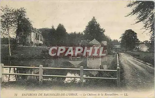 Ansichtskarte AK Environs de Bagnoles de l'Orne Le Chateau de la Rousselliere