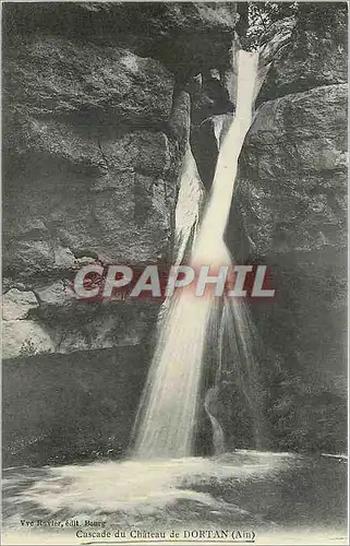 Cartes postales Cascade du Chateau de Dortan Ain