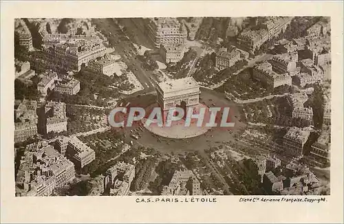 Cartes postales Paris L'Etoile