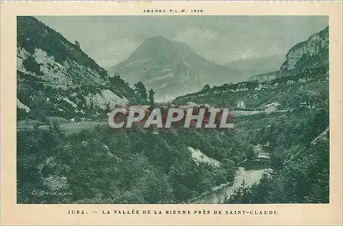 Cartes postales Jura La Vallee de la Rienne pres de Saint Claude