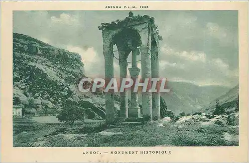 Cartes postales Annot Munument Historisque