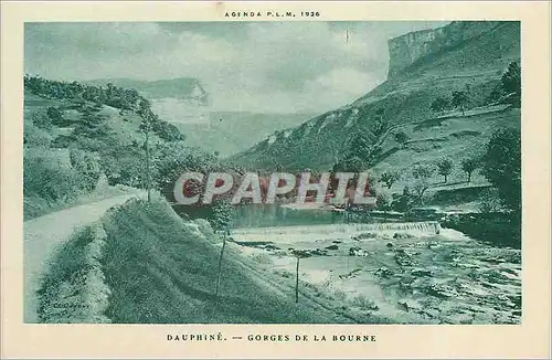 Ansichtskarte AK Dauphine Gorges de la Bourne