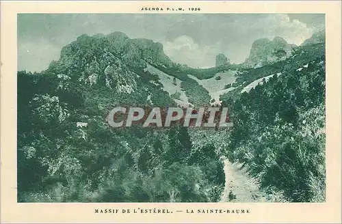 Cartes postales Massif de l'Esterel La Sainte Baume