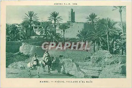 Cartes postales Maroc Figuig Village d'El Mais