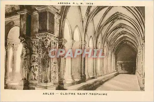 Cartes postales Arles Cloitre Saint Trophime