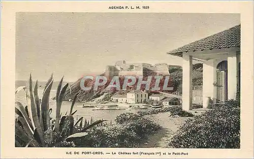 Cartes postales Ile de Port Cros Le Chateau fort