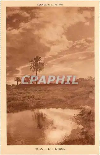 Cartes postales M'Sila Lever du Soleil