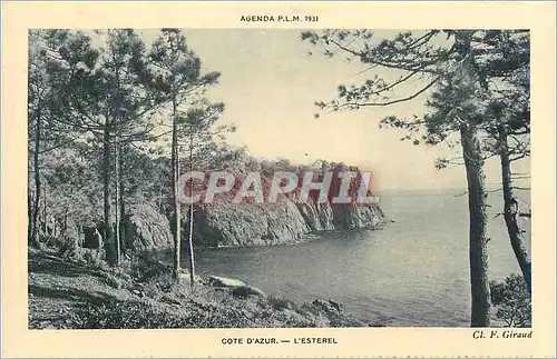 Cartes postales Cote d'Azur L'Esterel