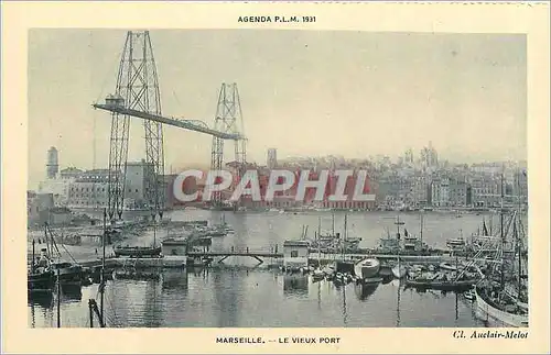 Cartes postales Marseille Le Vieux Port Bateaux