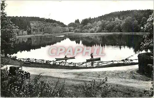 Moderne Karte Bagnoles de l'Orne Vallee de la Cour Le Lac