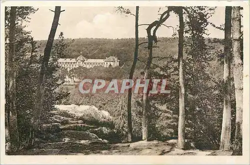 Ansichtskarte AK Bagnoles de l'Orne Vue vers le Grand Hotel