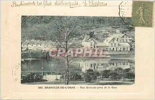 Cartes postales Bagnoles de l'Orne Vue Generale prise de la Gare