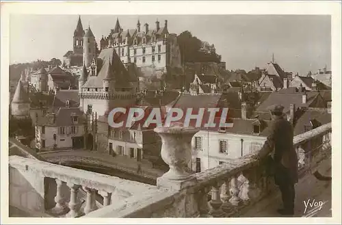 Ansichtskarte AK Chateau de Loches Le Chateau Royal et la Porte des Cordeliers