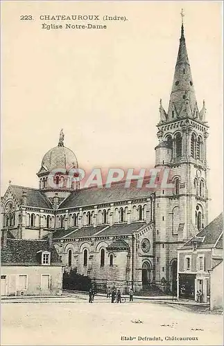 Cartes postales Chateauroux Indre Eglise Notre Dame