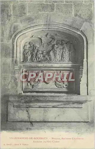 Cartes postales Villefranche de Rouergue Hospice Ancienne Chartreuse