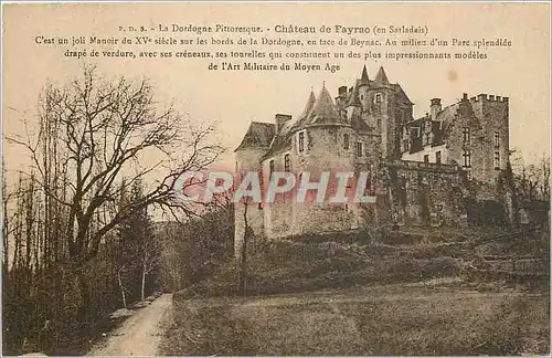 Cartes postales La Dordogne Pittoresque Chateau de Fayrac en Sarladais