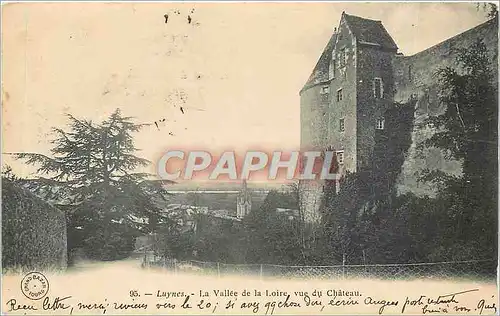 Cartes postales Luynes La Vallee de la Loire vue du Chateau