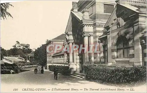 Cartes postales Chatel Guyon L'Etablissement Henry