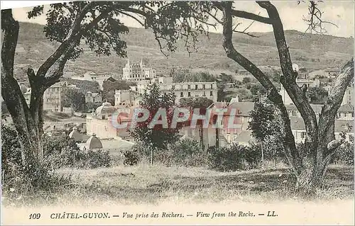 Cartes postales Chatel Guyon Vue prise des Rochers