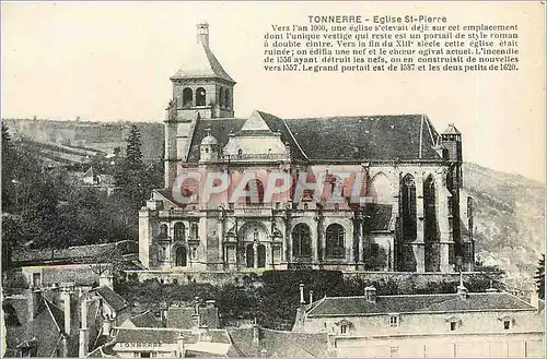 Ansichtskarte AK Tonnerre Eglise St Pierre