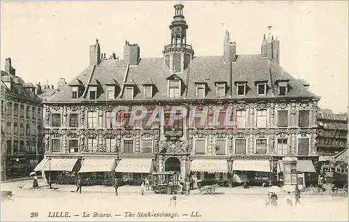 Cartes postales Lille La Bourse