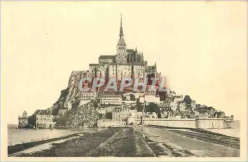 Cartes postales Abbaye du Mont Saint Michel Vue Generale