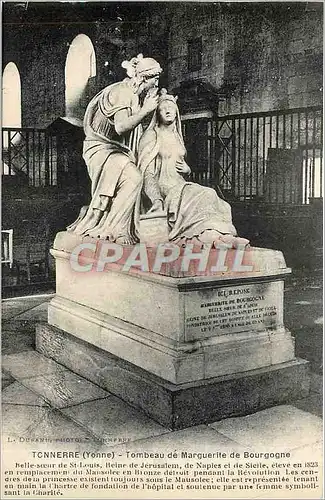 Ansichtskarte AK Tonnerre Yonne Tombeau de Marguerite de Bourgogne