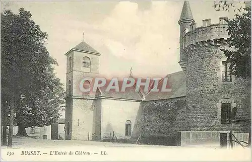 Cartes postales Busset L'Entree du Chateau