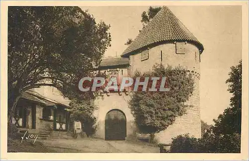 Ansichtskarte AK Le Chateau du Haut Koenigsbourg Haut Rhin Entree principale