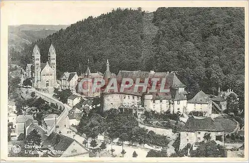 Cartes postales Clervaux L'Eglise et le Chateau