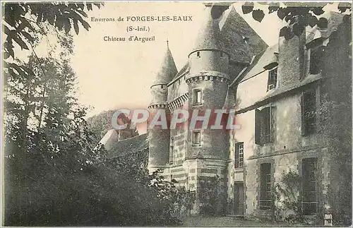 Ansichtskarte AK Environs de Forges les Eaux S Inf Chateau d'Argueil