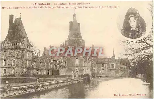 Cartes postales Maintenon Le Chateau Facade Meridionale Mme de Maintenon