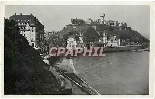 Ansichtskarte AK Granville Manche La Normandy Hotel Le Casino et la Plage