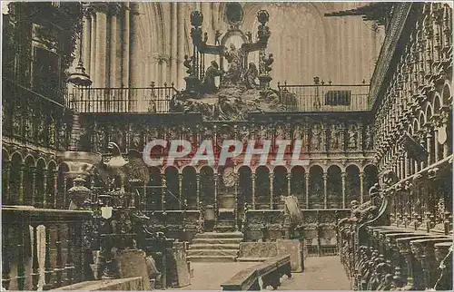 Cartes postales Toledo Coro de la Catedral