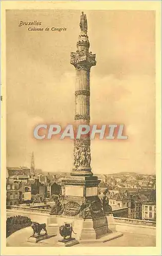 Cartes postales Bruxelles Colonne de Congres