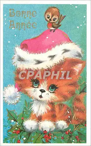 Cartes postales Bonne Annee Chien