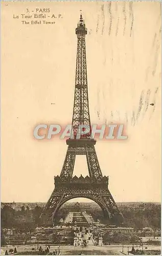 Cartes postales Paris La Tour Eiffel