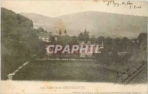 Cartes postales Chateau de Chenelette