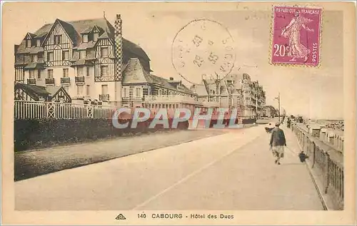 Ansichtskarte AK Cabourg Hotel des Ducs