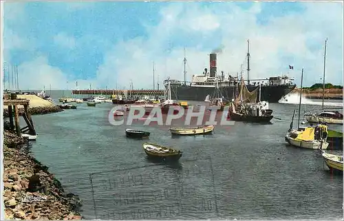 Cartes postales moderne Riva Bella Calvados Le Port Bateau