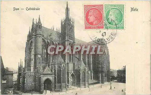 Cartes postales Metz Dom Cathedrale