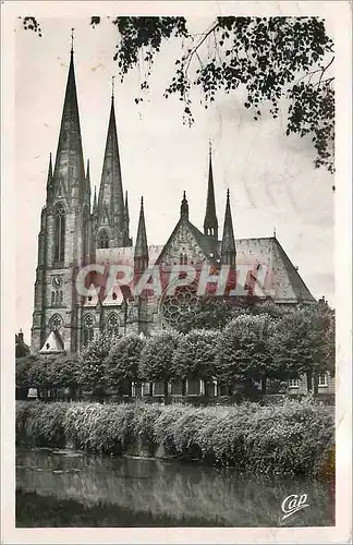 Moderne Karte Strasbourg Eglise Saint Paul