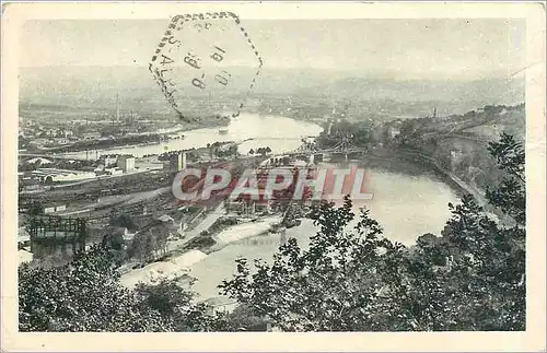 Cartes postales Lyon Le Confluent du Rhone et de la Saone