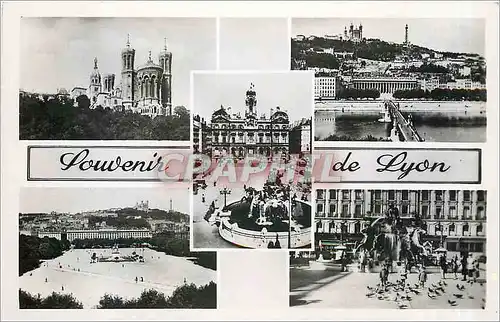 Cartes postales Souvenir de Lyon