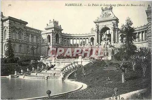 Cartes postales Marseille Le Palais de Longchamp Musee des Beaux Arts