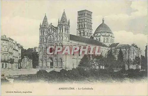 Cartes postales Angouleme La Cathedrale